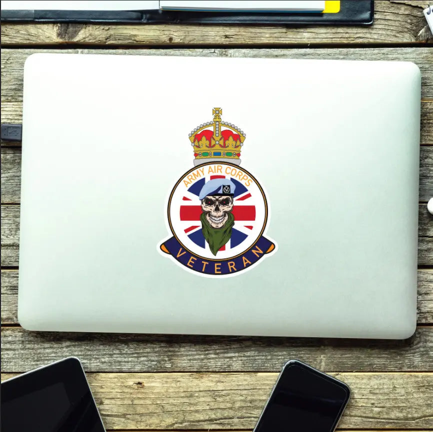 Army Air Corps Regiment UV Laminated Decal redplume