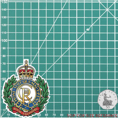 Royal Engineers Waterproof Vinyl Stickers new style - Official MoD Reseller redplume