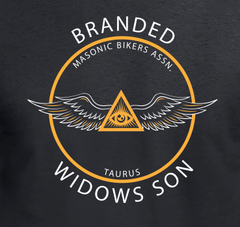 Branded Widows Son Taurus T Shirt - Red Plume