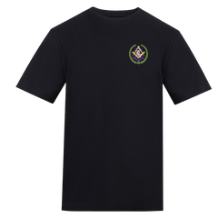 Hampshire and Isle of Wight Motorcyclists Lodge 9939 T Shirt - Red Plume