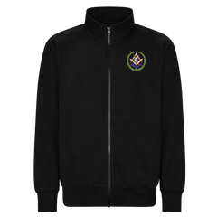 Hampshire and Isle of Wight Motorcyclists Lodge 9939 Zipped Sweater - Red Plume