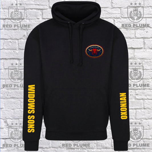 Oxonian Chapter Logo Hoodie or Zoodie - Red Plume