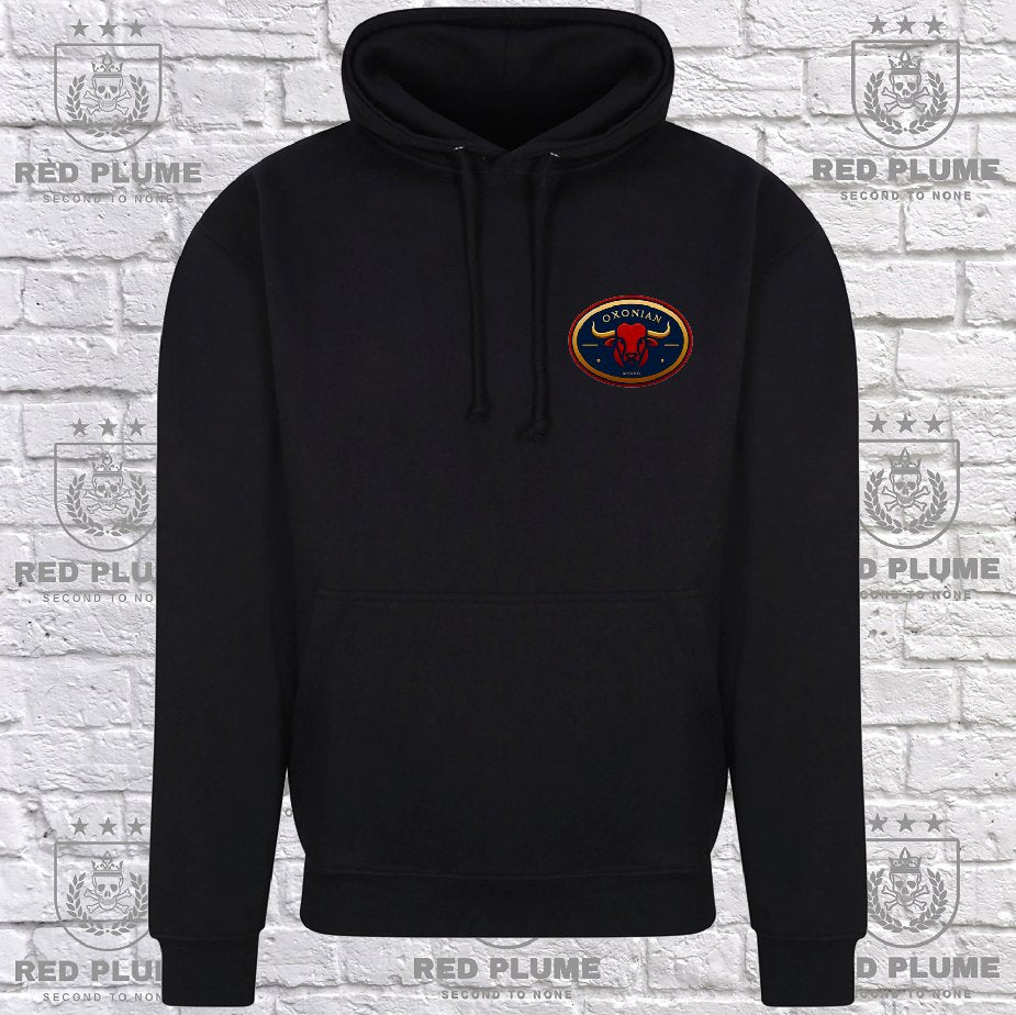 Oxonian Chapter Logo Hoodie or Zoodie - Red Plume