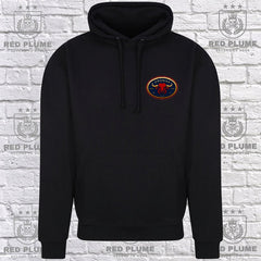 Oxonian Chapter Logo Hoodie or Zoodie - Red Plume