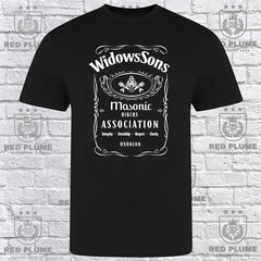 Oxonian JD T Shirt - Red Plume