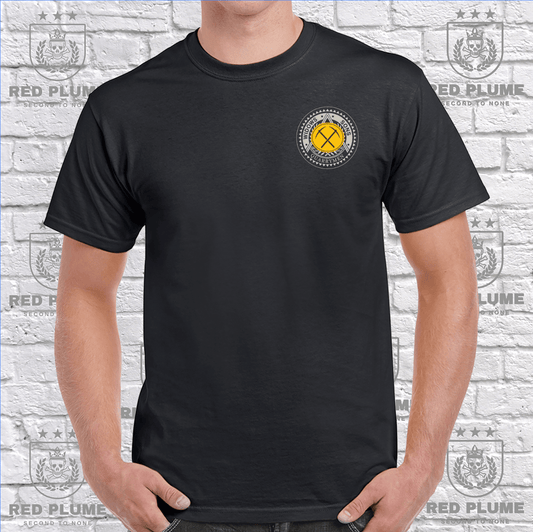 Quarrymen Widows Sons T Shirt - Red Plume