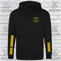 Taurus Chapter Logo Hoodie or Zoodie - Red Plume