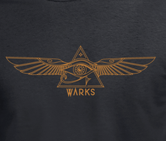 Widows Sons Eye T-Shirt & Sticker Combo - Red Plume