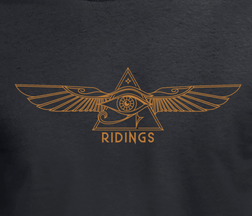 Widows Sons Eye T-Shirt & Sticker Combo - Red Plume