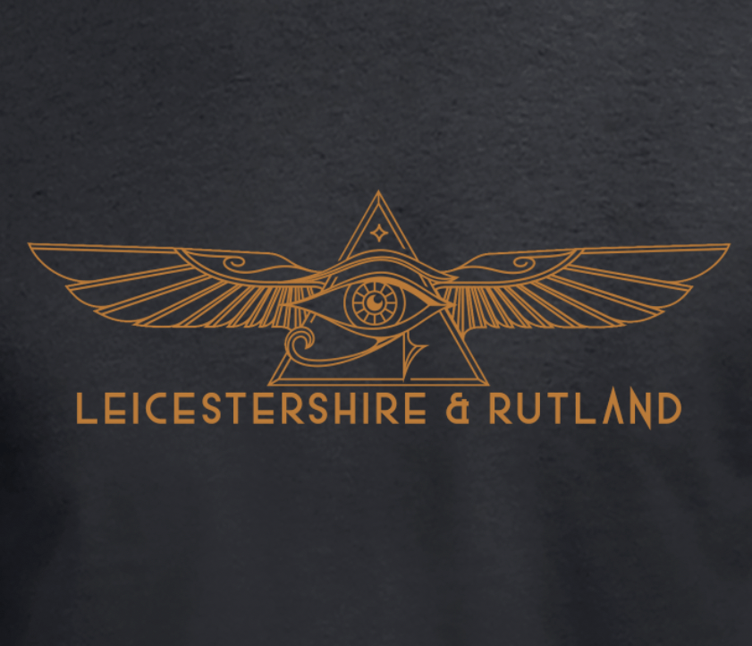 Widows Sons Eye T-Shirt & Sticker Combo - Red Plume