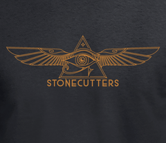 Widows Sons Eye T-Shirt & Sticker Combo - Red Plume