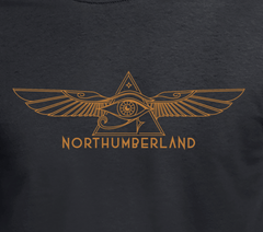 Widows Sons Eye T-Shirt & Sticker Combo - Red Plume