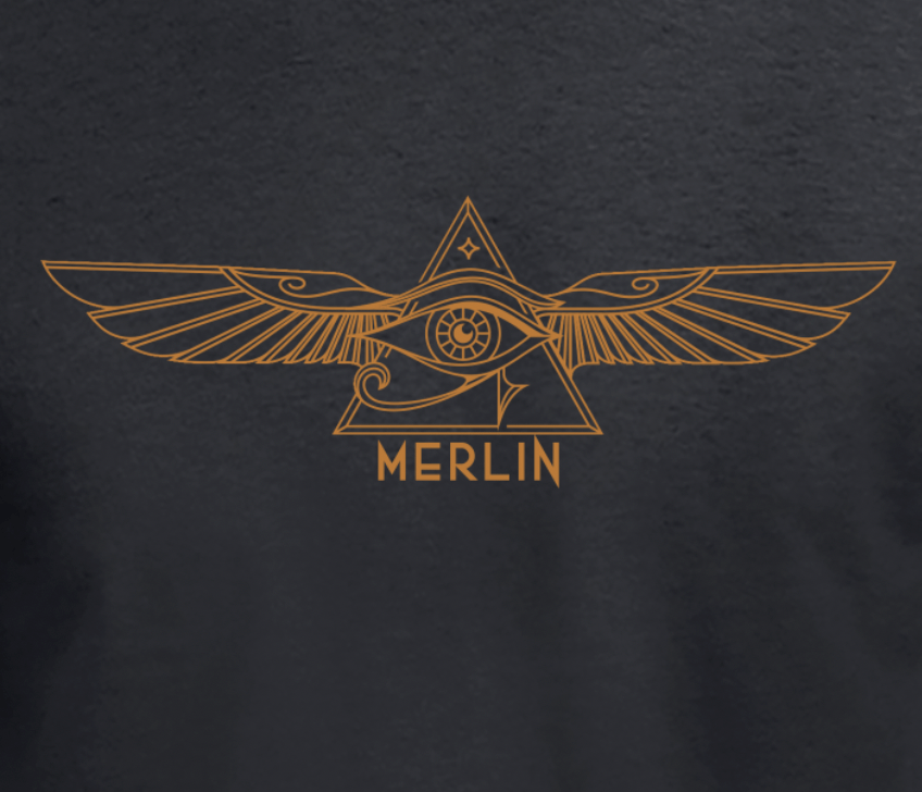 Widows Sons Eye T-Shirt & Sticker Combo - Red Plume