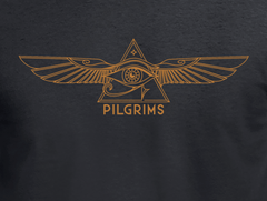 Widows Sons Eye T-Shirt & Sticker Combo - Red Plume