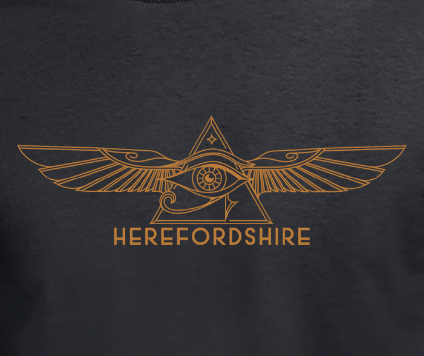 Widows Sons Eye T-Shirt & Sticker Combo - Red Plume