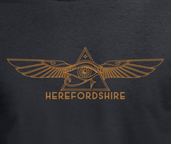 Widows Sons Eye T-Shirt & Sticker Combo - Red Plume