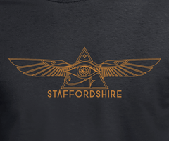 Widows Sons Eye T-Shirt & Sticker Combo - Red Plume