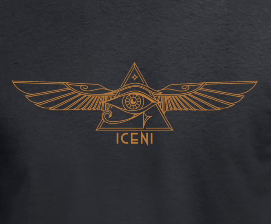 Widows Sons Eye T-Shirt & Sticker Combo - Red Plume