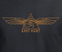 Widows Sons Eye T-Shirt & Sticker Combo - Red Plume