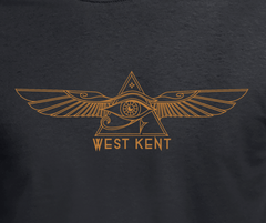 Widows Sons Eye T-Shirt & Sticker Combo - Red Plume