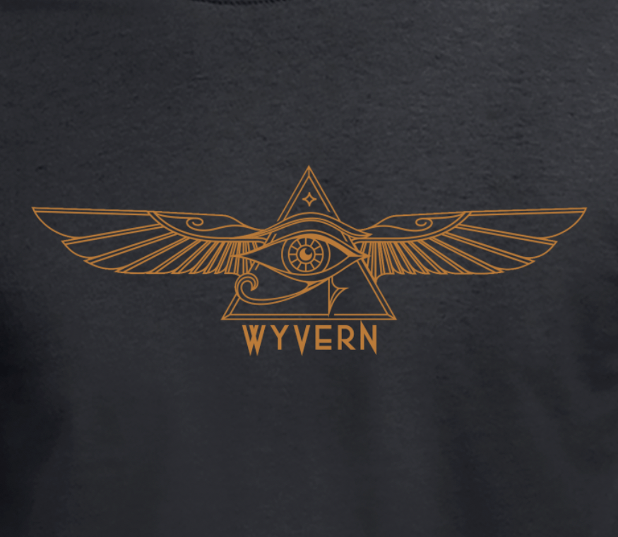 Widows Sons Eye T-Shirt & Sticker Combo - Red Plume