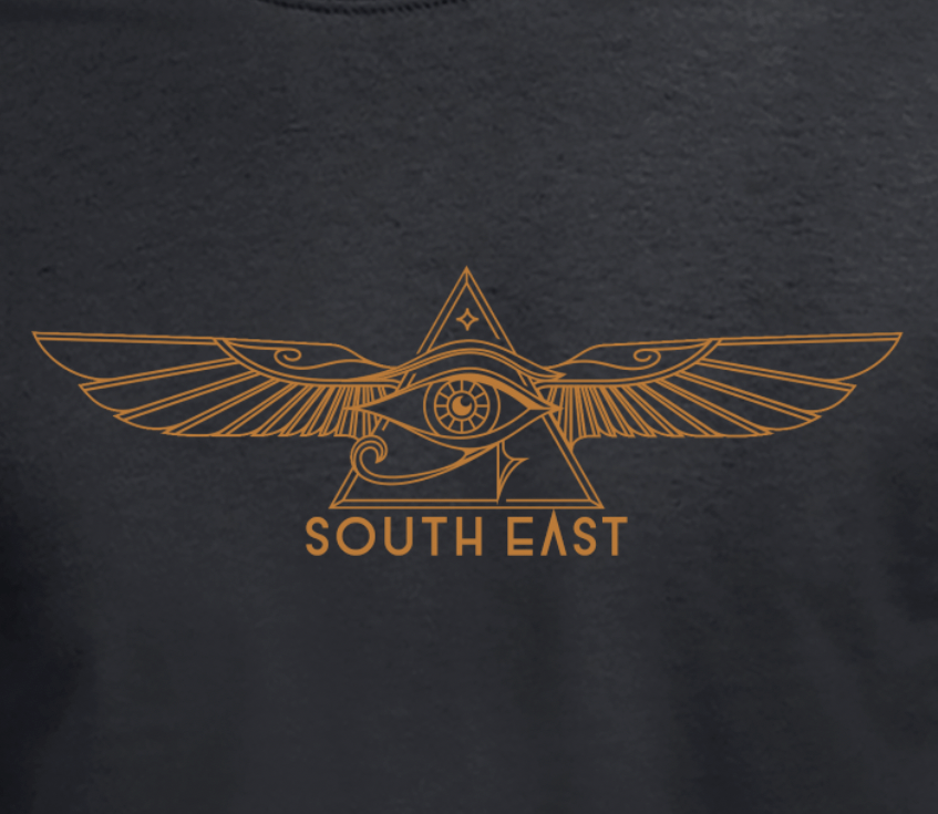 Widows Sons Eye T-Shirt & Sticker Combo - Red Plume