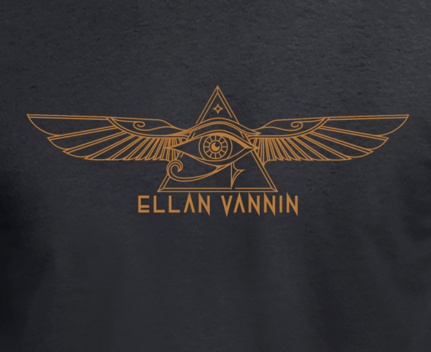 Widows Sons Eye T-Shirt & Sticker Combo - Red Plume