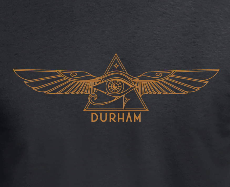 Widows Sons Eye T-Shirt & Sticker Combo - Red Plume