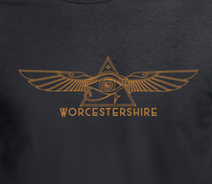 Widows Sons Eye T-Shirt & Sticker Combo - Red Plume