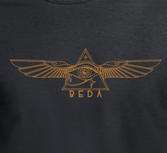 Widows Sons Eye T-Shirt & Sticker Combo - Red Plume