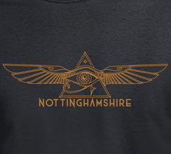 Widows Sons Eye T-Shirt & Sticker Combo - Red Plume