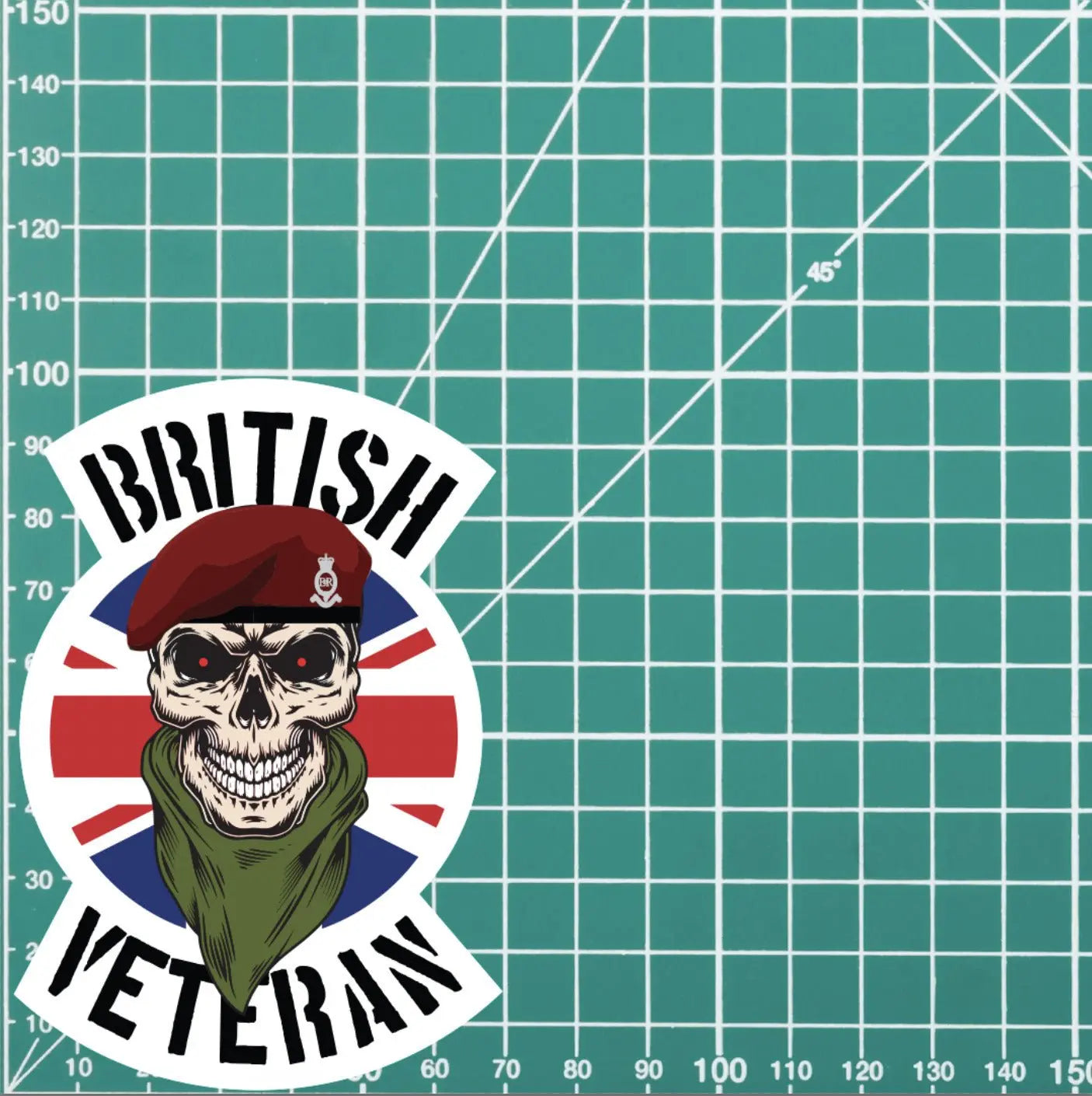 7 Royal Horse Artillery 7 RHA Veteran Waterproof Vinyl Decal/Sticker redplume