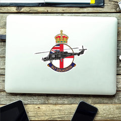 Air Fleet Arm 847 Squadron Badge Vinyl Sticker - Wildcat redplume