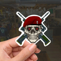 Airborne REME High-Quality Vinyl Sticker - 100mm FREE SHIPPING redplume