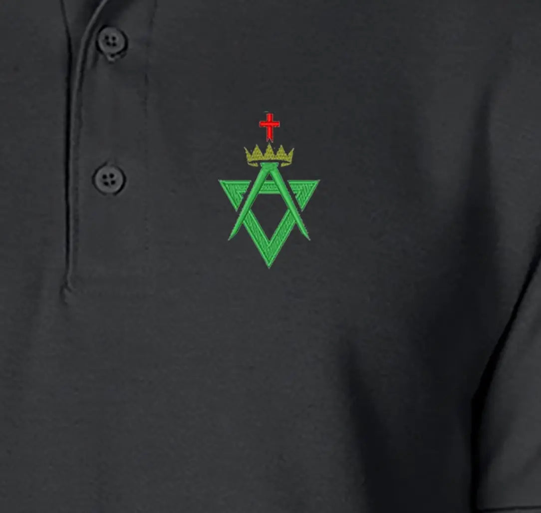 Allied Masonry Polo Shirt redplume