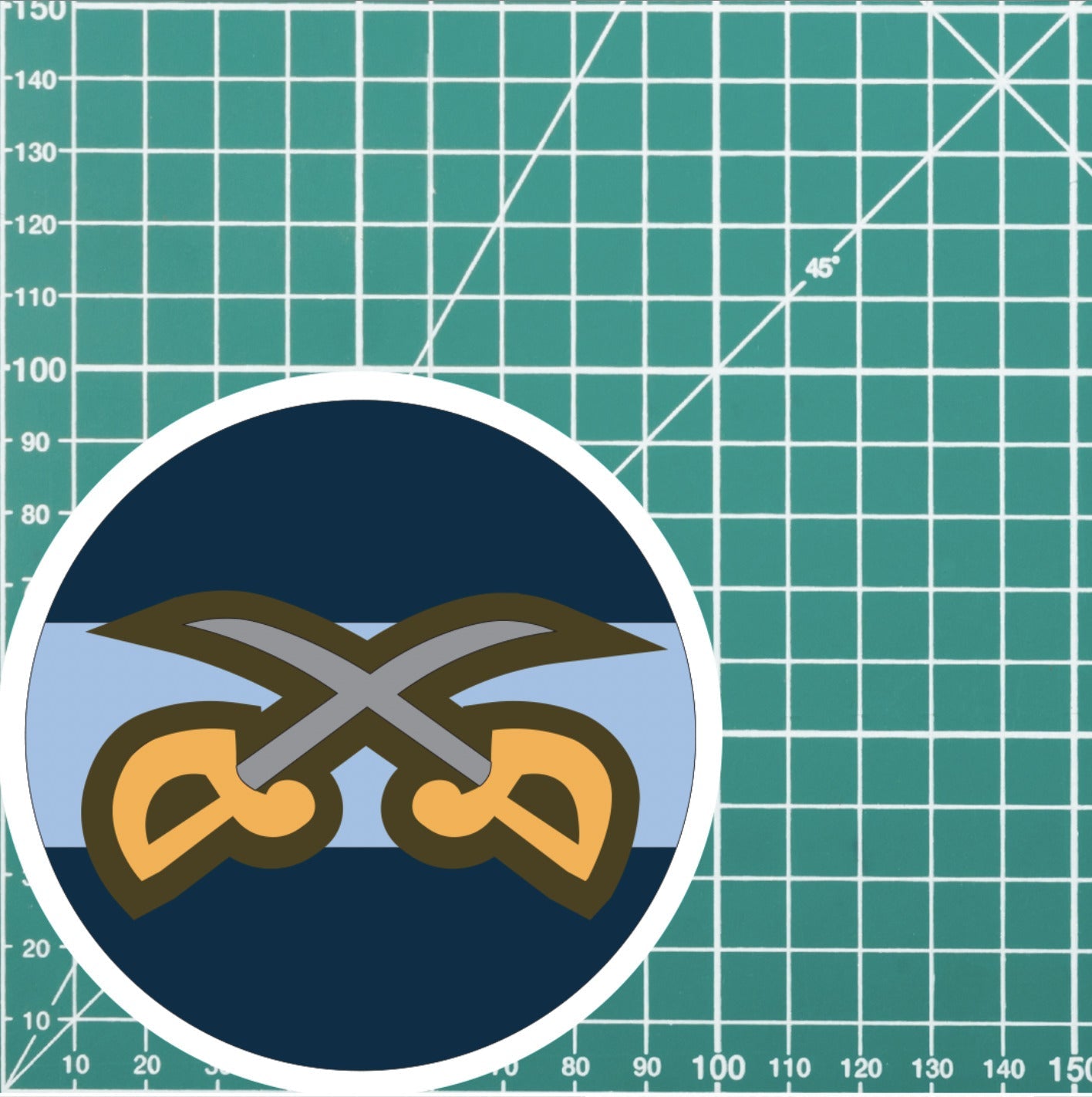 Army Air Corps Physical Training Instructor Qualification Sticker redplume