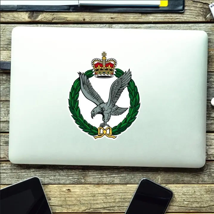Army Air Corps Waterproof Vinyl Stickers old style - Official MoD Reseller redplume
