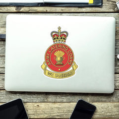 Army Catering Corps ACC Vinyl Stickers old badge - Official MoD Reseller redplume