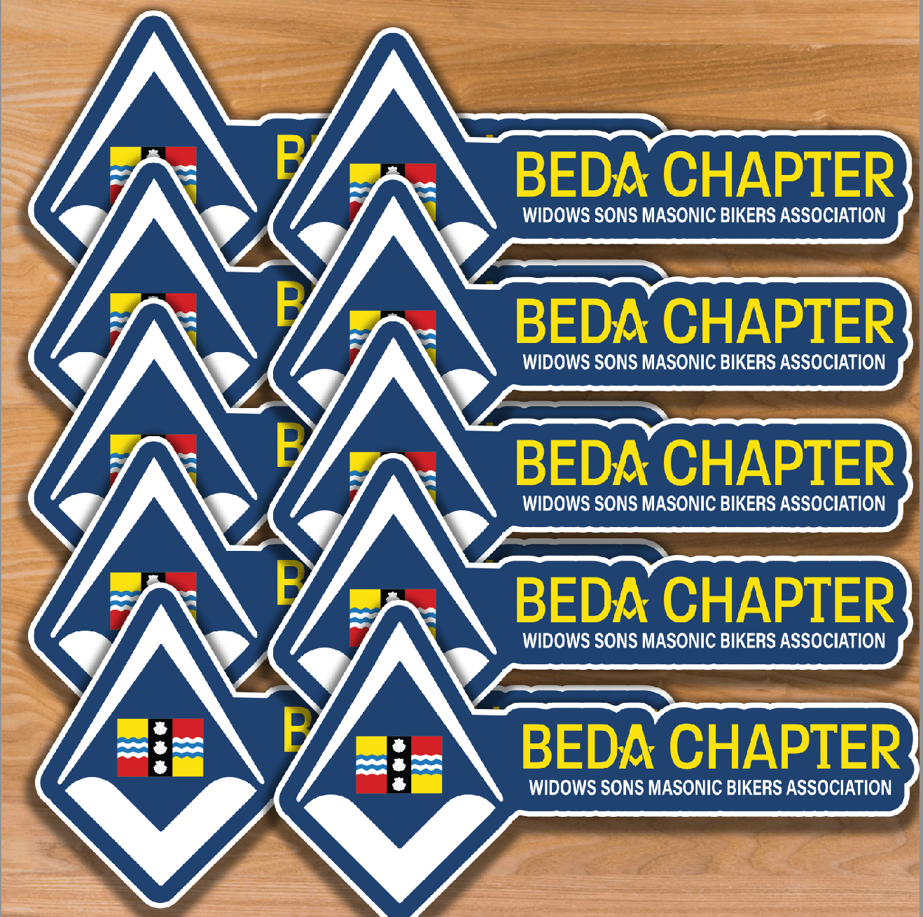 BEDA Decal redplume