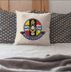 Bedfordshire Freemasons Cushion Cover - Perfect Christmas Gift redplume