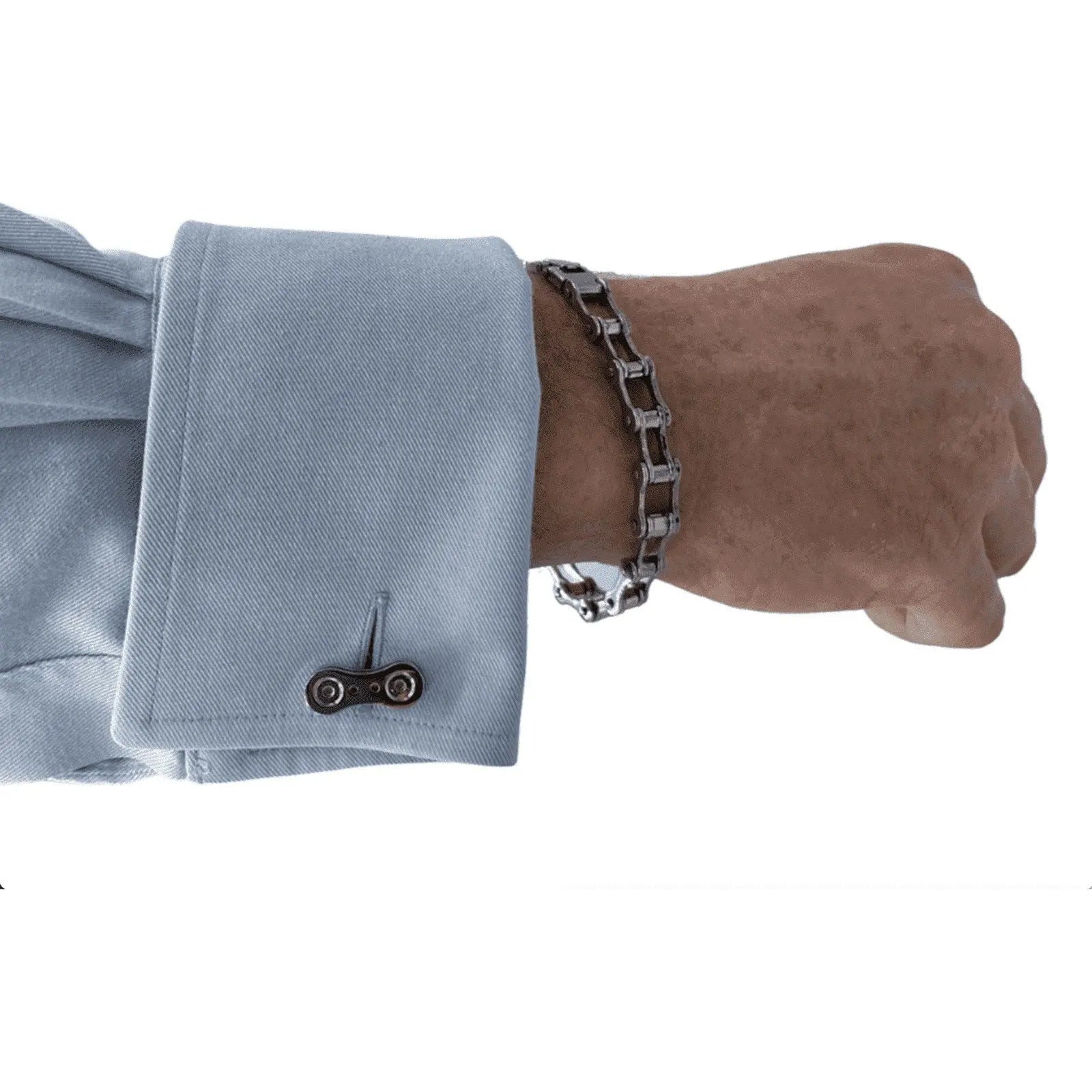Bike Chain Cufflinks redplume