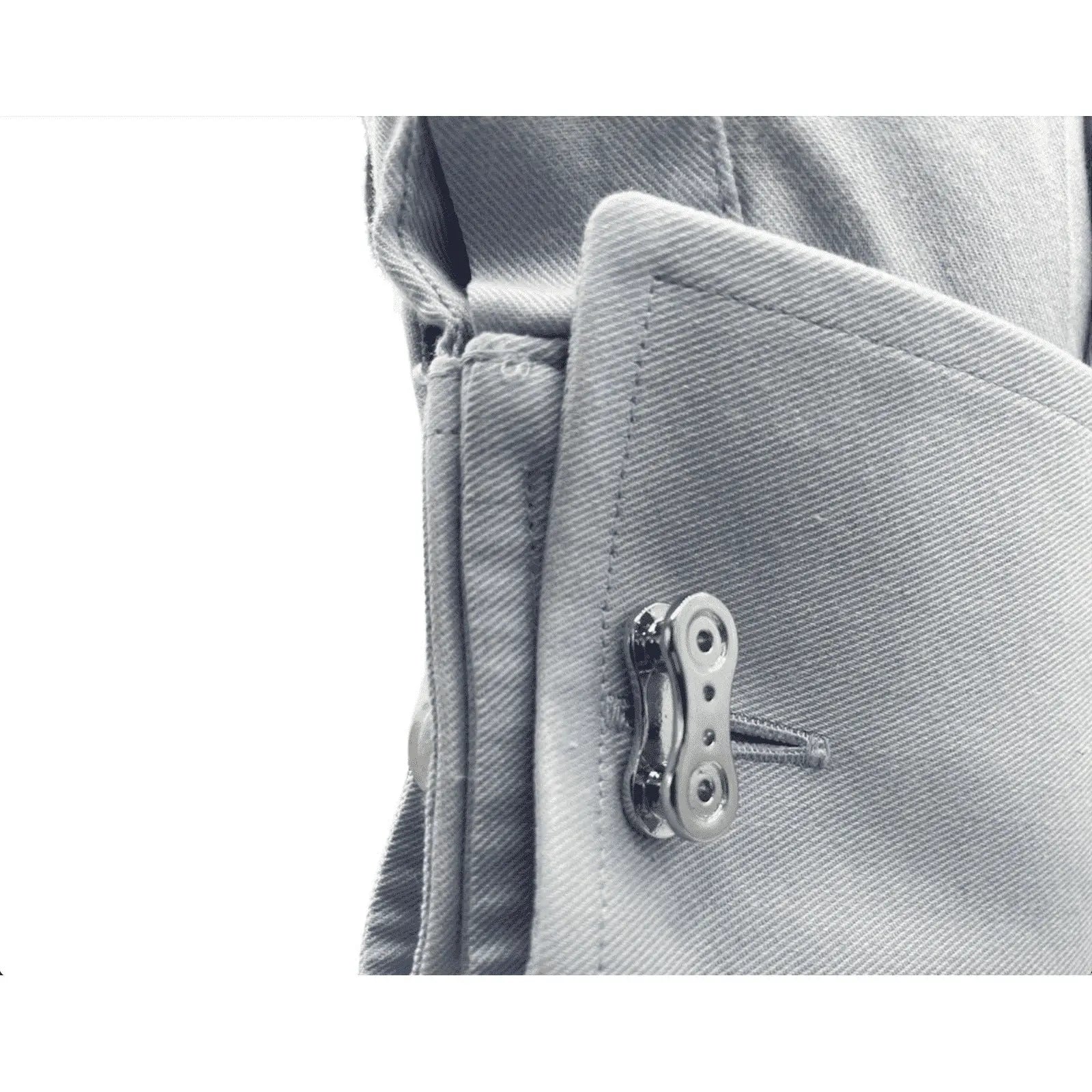 Bike Chain Cufflinks redplume