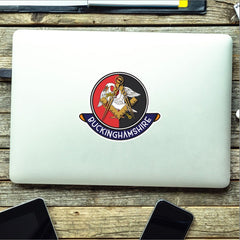 Buckinghamshire Masonic Car Sticker | UV Laminated redplume