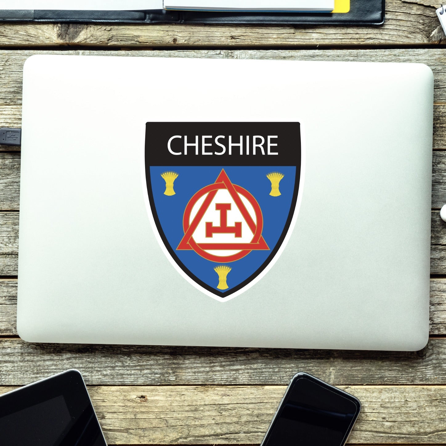 Cheshire Masonic Holy Royal Arch Shield Sticker redplume