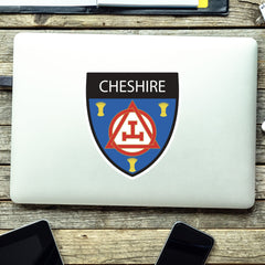 Cheshire Masonic Holy Royal Arch Shield Sticker redplume
