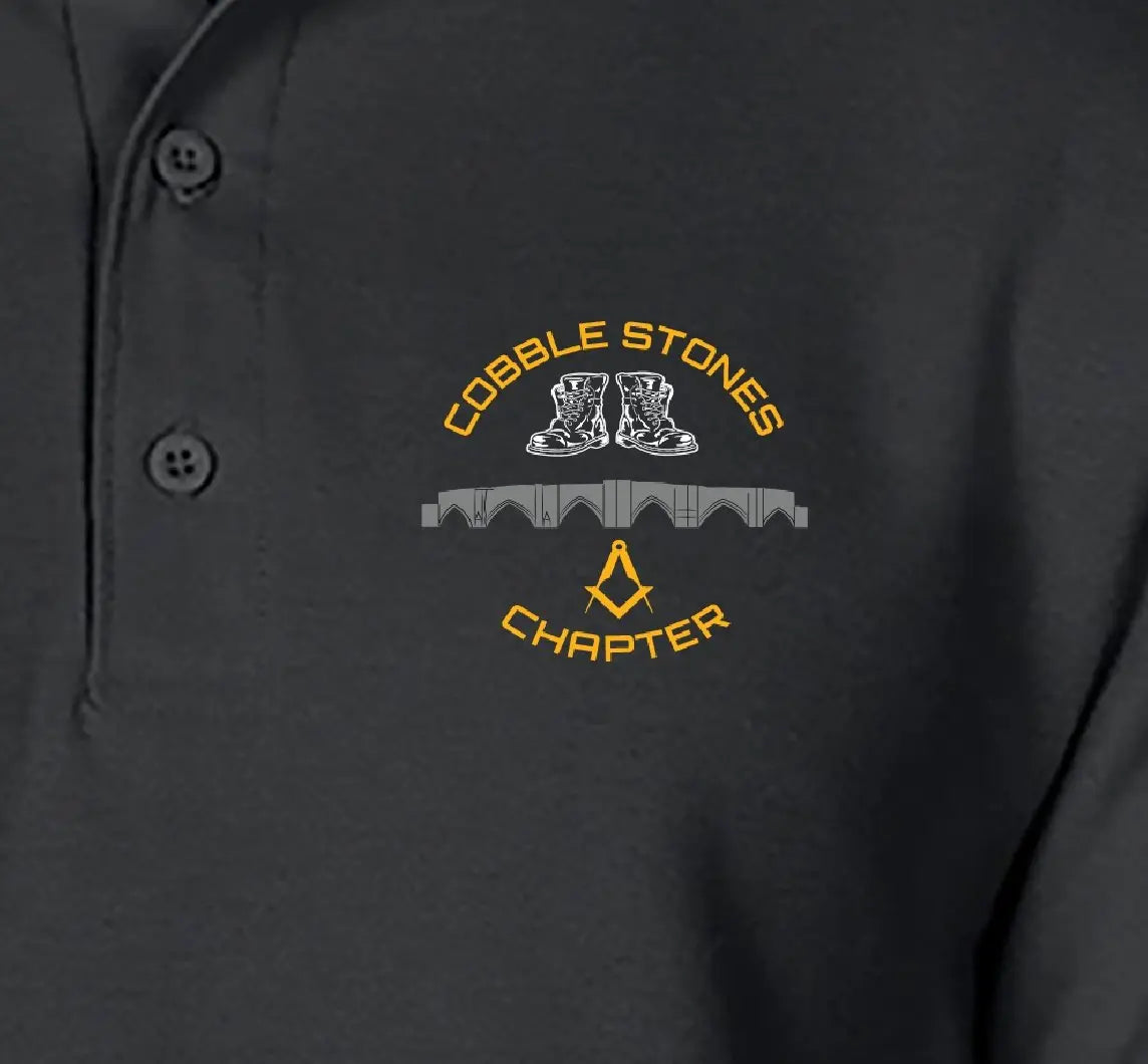 Cobble Stones Polo Shirt redplume