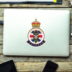 Coldstream Guards Veteran UV Laminated Lord Kitchener & Beret Decal redplume