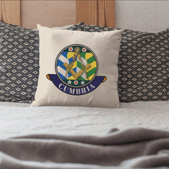 Cumbria Freemasons Cushion Cover - Perfect Christmas Gift redplume