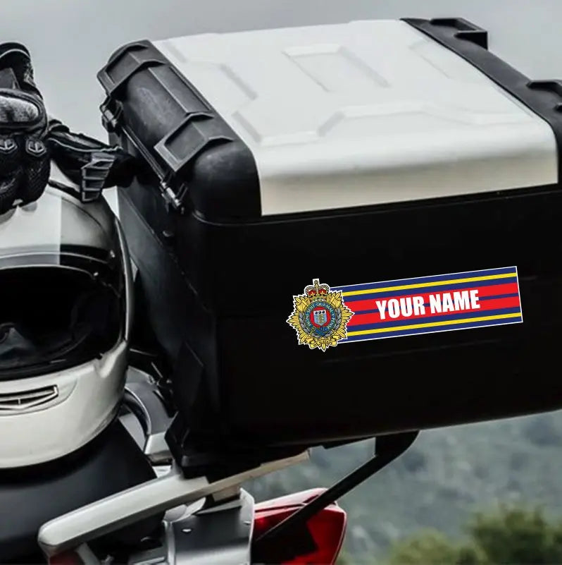 Custom Royal Logistics Corps RLC Waterproof Vinyl Name Stickers - Personalised redplume