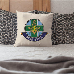 Derbyshire Freemasons Cushion Cover redplume